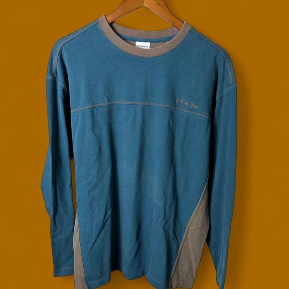 Teal Columbia Sportswear Long Sleeve - Picture 1 of 4